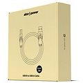 AlzaPower LinkCore USB A-B - 3 m - schwarz - Datenkabel