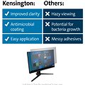 Kensington Anti-Glare and Blue Light Reduction Filter für 24“ (16:10) Monitore - abnehmbar - Antireflexionsfilter