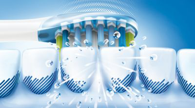 Spolehlivě odstraňuje zubní plak Kartáčková hlavice Philips Soni AdaptiveClean - odstraní až 10× více plaku