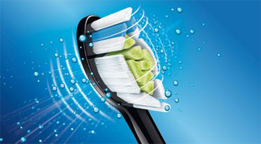 Speciální hlavice si poradí se všemi nečistotami Philips Sonicare DiamondClean - hlavice