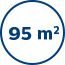 Äußerst effektive Luftreinigung für Räume bis 95 m2 Mimořádně účinné čištění vzduchu pro pokoje o velikosti až 95 m2