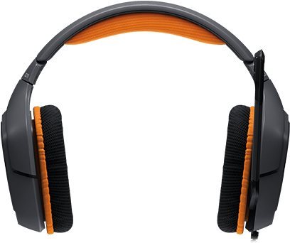 Logitech G231 Prodigy 40mm neodymové měniče a frekvenční odezva 20 - 20 000 Hz