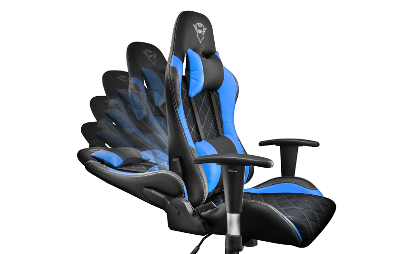 Trust Gxt 707b Resto Blau Gaming Stuhl Alza De