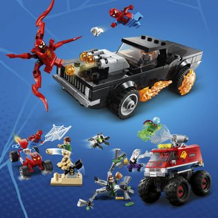 Lego Super Heroes 76173 Spider Man Und Ghost Rider Vs Carnage Lego Bausatz Alza De