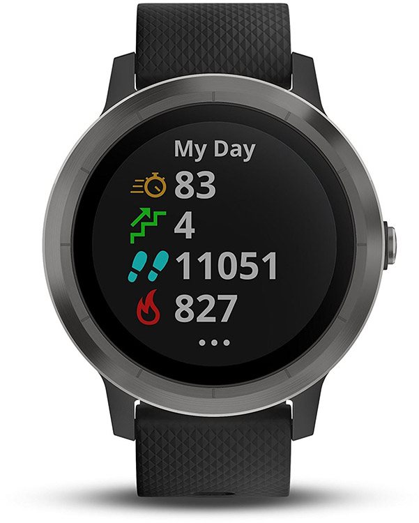 Displej Garmin vívoactive 3 Black Slate PVD