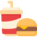 Handy Flip Case mit dem Motiv Essen und Trinken