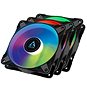 ARCTIC P12 PWM PST A-RGB 0dB Value Pack (3 Stück) Black - PC-Lüfter