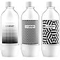 SodaStream TriPack Flasche 1 l Black & White - Ersatzflasche
