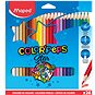 MAPED Color Peps 24 Farben, dreieckig - Buntstifte