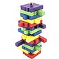 Geschicklichkeitsspiel - Spielturm aus Holz - 60 Teile - bunt - Gesellschaftsspiel