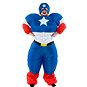 Aufblasbares Kostüm für Erwachsene - Captain America - Kostüm