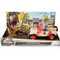 Jurassic World Ellie Sattler mit Auto und Dinosaurier - Figur
