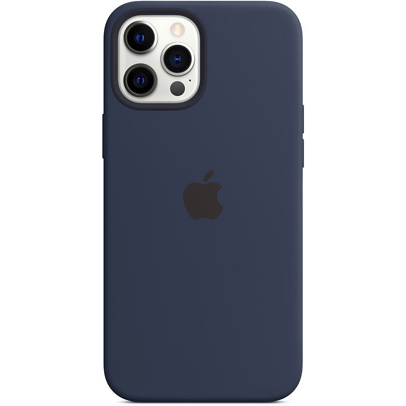 Apple Iphone 12 Pro Max Silikonhulle Mit Magsafe Navy Blue Handyhulle Alza De