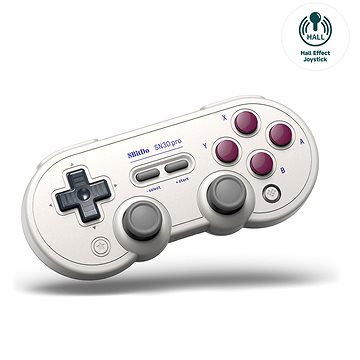 E-shop 8BitDo SN30 Pro Wireless Gamepad (Hall-Effekt Joystick) - G Classic Edition - Nintendo Switch