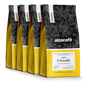 AlzaCafé Brazil Cerrado, 4x250g