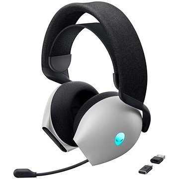 Dell Alienware Dual Mode Wireless Gaming Headset - AW720H (Lunar Light)