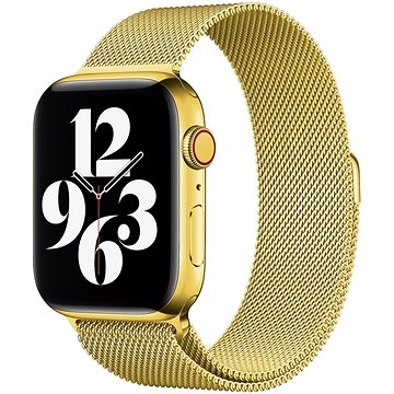 Eternico Elegance Milanese für Apple Watch 42mm / 44mm / 45mm / Ultra 49mm gold