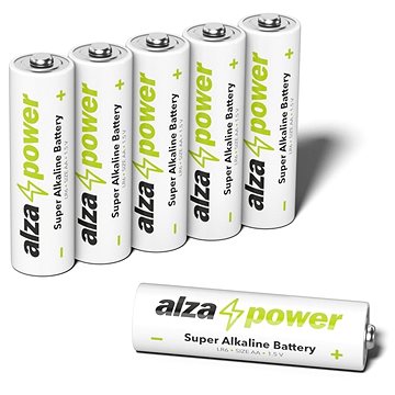 AlzaPower Super Alkaline LR6 (AA) 6 Stück In Ökobox