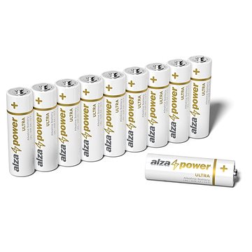 AlzaPower Ultra Alkaline LR6 (AA) 10 Stück In Ökobox