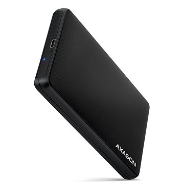 AXAGON EE25-SLC Screwless SLIDE Box 2,5 HDD / SSD - SuperSpeed USB-C 5 Gbps