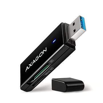 AXAGON CRE-S2N SUPERSPEED USB-A SD / MicroSD Kartenleser