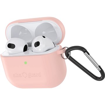 AlzaGuard Skinny Silikonhülle für Airpods 2021 - rosa