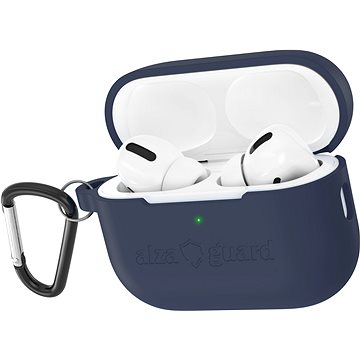 AlzaGuard Skinny Silicone Case für Airpods Pro 2022 - blau