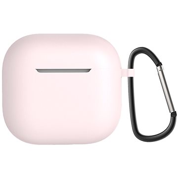 AlzaGuard Skinny Silicone Case für Airpods 4 rosa