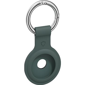 AlzaGuard Silicone Keychain Für Airtag Grün