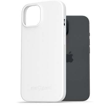 AlzaGuard Matte TPU Case Für Das IPhone 15 Weiß