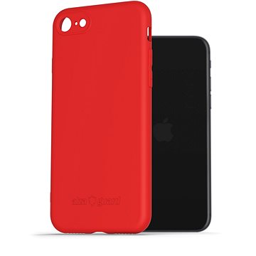 AlzaGuard Matte TPU Case Für Das IPhone 7 / 8 / SE 2020 / SE 2022 Rot