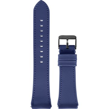 AlzaGuard Genuine Leather Band Universal Quick Release 20mm - blau