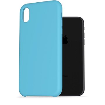 AlzaGuard Premium Liquid Silicone IPhone Xr Blau