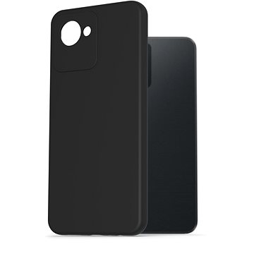 AlzaGuard Premium Liquid Silicone Case Für Das Realme C30 Schwarz