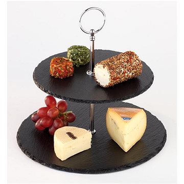 E-shop APS 00989 Etagere mit zwei Etagen aus Schiefer