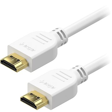 AlzaPower Core HDMI 1.4 Hochgeschwindigkeit 4K 1m Weiss