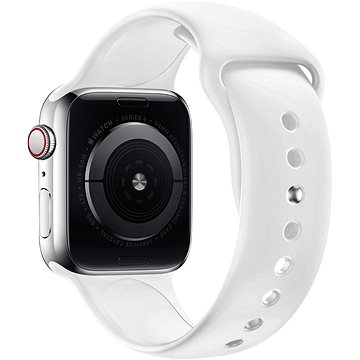 Eternico Essential für Apple Watch 42mm / 44mm / 45mm cloud white größe S-M