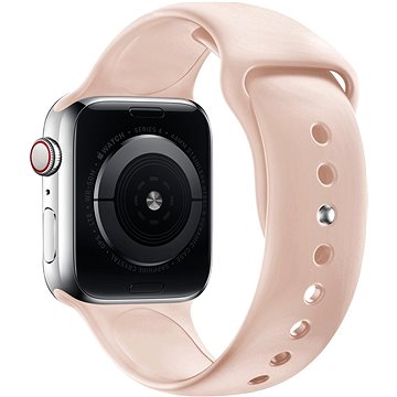 Eternico Essential für Apple Watch 42mm / 44mm / 45mm pure beige größe M-L