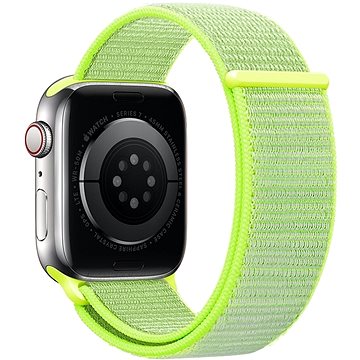 Eternico Airy Für Apple Watch 38mm / 40mm / 41mm Satin Green And Green Edge