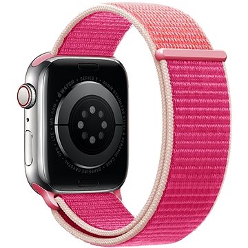 Eternico Airy für Apple Watch 38mm / 40mm / 41mm Seide Rosa und Gold Rand