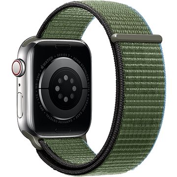 Eternico Airy für Apple Watch 42mm / 44mm / 45mm Ebenholzgrün