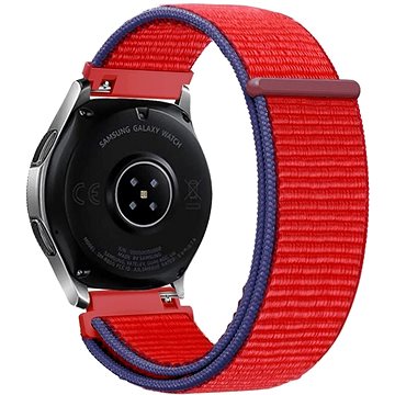 Eternico Airy Universal Quick Release 20mm Chilli Red and Blue edge