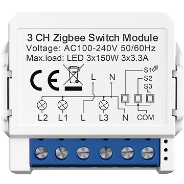 AVATTO ZWSM16 Zigbee (3-gang