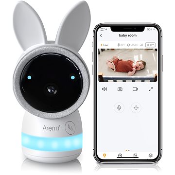 ARENTI 3MP/2K Wi-Fi Video Baby Monitor