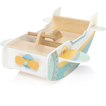 ZOPA Hölzerne Montessori-Schaukel Flugzeug Wood