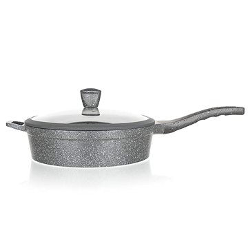 E-shop Banquet Bratpfanne tief GRANITE 28 cm, Deckel