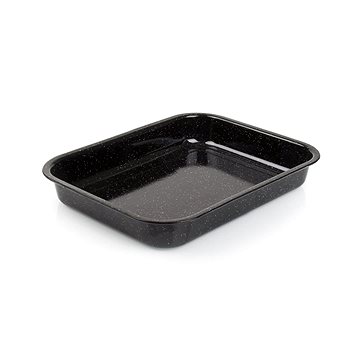 BANQUET Emaille-Backform CULINARIA Black 34 × 26 × 5 Cm