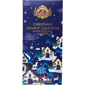 BASILUR Advent Tea Calendar Santa´s Village 24 Beutel