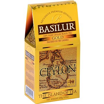 BASILUR Island Of Tea Gold OP1 100 G, Papier