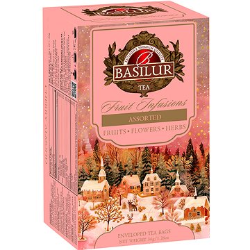 BASILUR Christmas Fruit Assorted 20 × 1,8 G, Verpackt